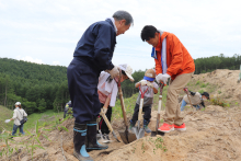 Situation of tree planting