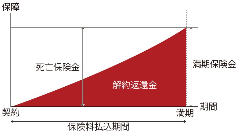 養老保険のイメージ